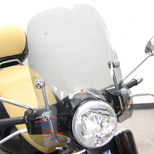 SMOKE FACO NARROW MID SIZE WINDSHIELD 13" TALL 22" WIDE GT/GTS 2005-2022