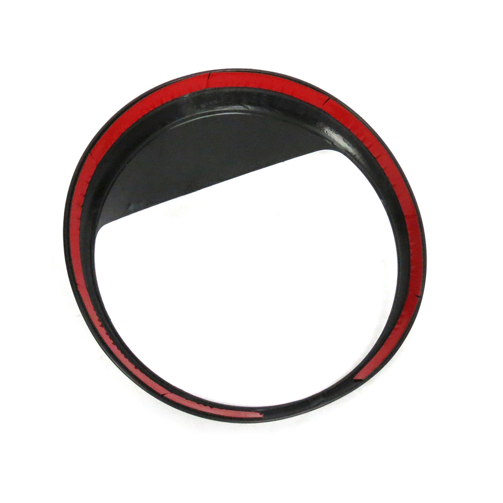 ACCESSORY **MATTE BLACK** HEADLIGHT RIM *WITH VISOR*-GT/GTS/300 SUPER (2005-2019)