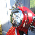 GTS CHROME HEADLIGHT RIM WITH VISOR (2005-2019)