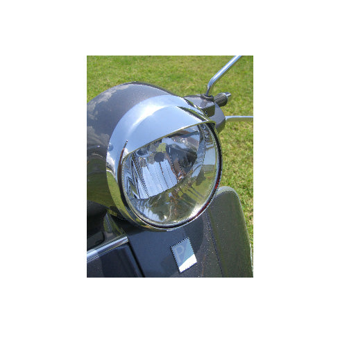 GTS CHROME HEADLIGHT RIM WITH VISOR (2005-2019)