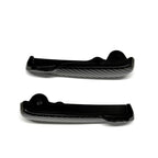 PAIR OF ANODIZE CNC BLACK VMS CUSTOM FOOT PEGS VESPA GT/GTS/SUPER/GTV NOTTE/HPE