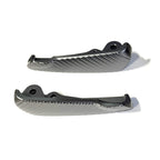 PAIR OF GRAY ANODIZE CNC VMS CUSTOM FOOT PEGS VESPA GT/GTS/SUPER/GTV/HPE