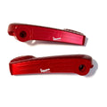 PAIR OF ANODIZE CNC RED VMS CUSTOM FOOT PEGS VESPA GT/GTS/SUPER/GTV NOTTE/HPE