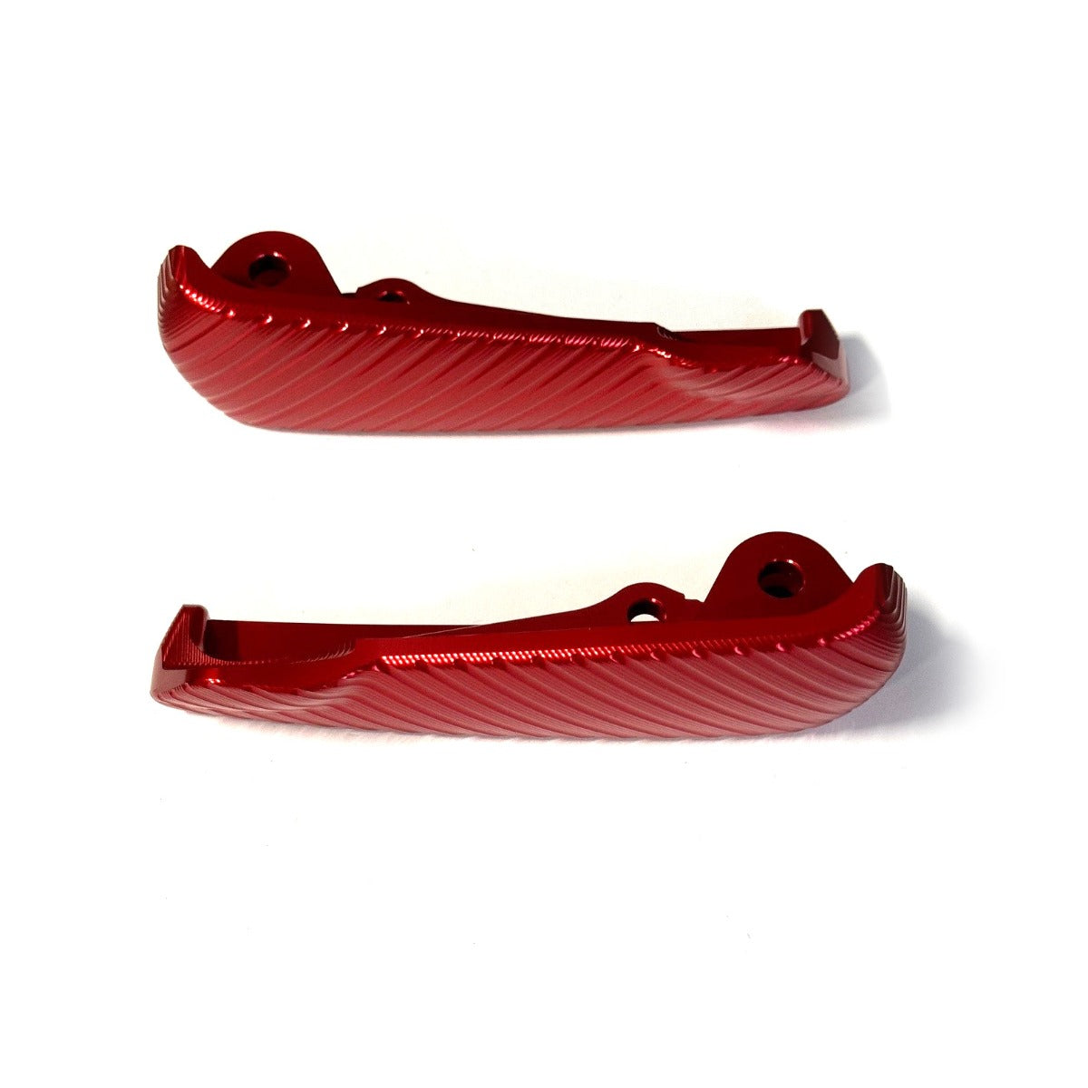 PAIR OF ANODIZE CNC RED VMS CUSTOM FOOT PEGS VESPA GT/GTS/SUPER/GTV NOTTE/HPE