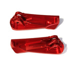 PAIR OF ANODIZE CNC RED VMS CUSTOM FOOT PEGS VESPA GT/GTS/SUPER/GTV NOTTE/HPE