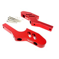 **RED ANODIZED** VESPA MOTORSPORT CNC MACHINED EXTENDER PASSENGER FOOTPEGS GT/GTS/SUPER/GTV HPE2 GTS310