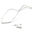 **CHROME** FRONT CRASH BARS ORIGINAL PIAGGIO **REQUIRES DRILLING HORN COVER** (1B010255) VESPA GTS GTV HPE2 2023-