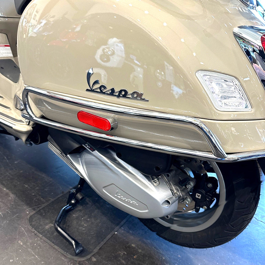 CUPPINI REAR CHROME BARS FOR VESPA GTS 300 HPE2