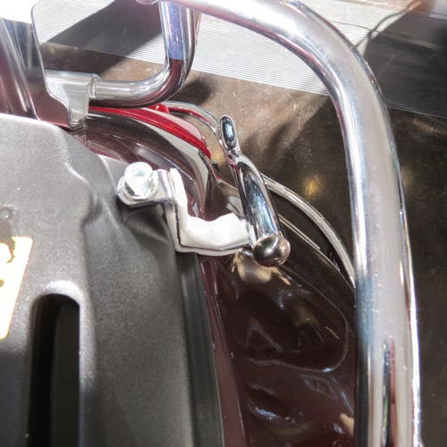 VESPA GTS GTV Super HPE Original Vespa CHROME Rear Bars 2006-2022