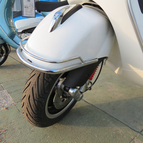 CUPPINI FRONT FENDER GUARD VESPA GT200 GTS250-300 HPE (MUST REMOVE REFLECTORS) 2005-2022