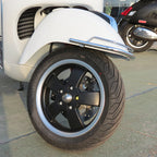 CUPPINI FRONT FENDER GUARD VESPA GT200 GTS250-300 HPE (MUST REMOVE REFLECTORS) 2005-2022