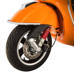 CHROME VESPA GTS FRONT FENDER GUARD **SINGLE BAR** (MUST REMOVE REFLECTORS TO FIT) GT GTS 2005-2022