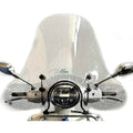 CUPPINI LARGE CLEAR WINDSHIELD VESPA GTS300 HPE2 GTS310 (21"TALL x 30" WIDE)