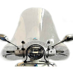 CUPPINI LARGE CLEAR WINDSHIELD VESPA GTS300 HPE2 GTS310 (21"TALL x 30" WIDE)