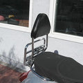 VESPA GTS REAR BACK REST BY CUPPINI (FITS ON ORIGINAL VESPA FOLD DOWN RACK)