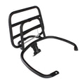 **BLACK** FA ITALIA REAR FOLDING RACK W/ GRAB RAIL VESPA GTS HPE HPE2 (623977)