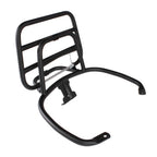 **BLACK** FA ITALIA REAR FOLDING RACK W/ GRAB RAIL VESPA GTS HPE HPE2 (623977)
