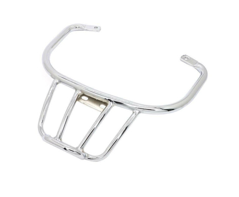 AFTERMARKET **CHROME** SPORT CAFE RACER REAR RACK WITH GRAB RAIL GTS/300SUPER (POOR quality CHROME SOLD AS IS)