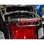 **CHROME** CUPPINI FIXED REAR RALLY STYLE RACK WITH GRAB RAIL VESPA GTS GTV GTS310 (C252/G)