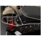 **CHROME** CUPPINI FIXED REAR RALLY STYLE RACK WITH GRAB RAIL VESPA GTS GTV GTS310 (C252/G)