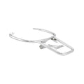 CHROME FA ITALIA Flat Top Case Rear Rack w/Grab Rail for Vespa GTS GTV 300 SUPER HPE2 GTS310 (657081)