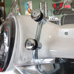 ORIGINAL VESPA SMALL CLEAR SPORT FLYSCREEN (WINDSHIELD) FOR GT200, GTS 250, GTS 300, AND GTS HPE 2005-2022