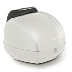 BIANCO INNOCENZA MONTEBIANCO WHITE 544 TOPCASE W/BLACK BACKREST PAD VESPA GTS SUPER (CM273334)