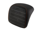 BLACK PLEATS W/ORANGE STICHING BACKREST PAD FOR SUPERSPORT GTS310 STYLE TOP CASE (CM347107)