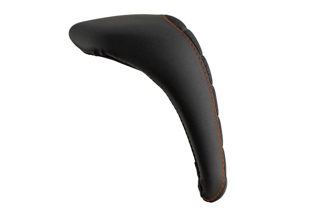 BLACK PLEATS W/ORANGE STICHING BACKREST PAD FOR SUPERSPORT GTS310 STYLE TOP CASE (CM347107)