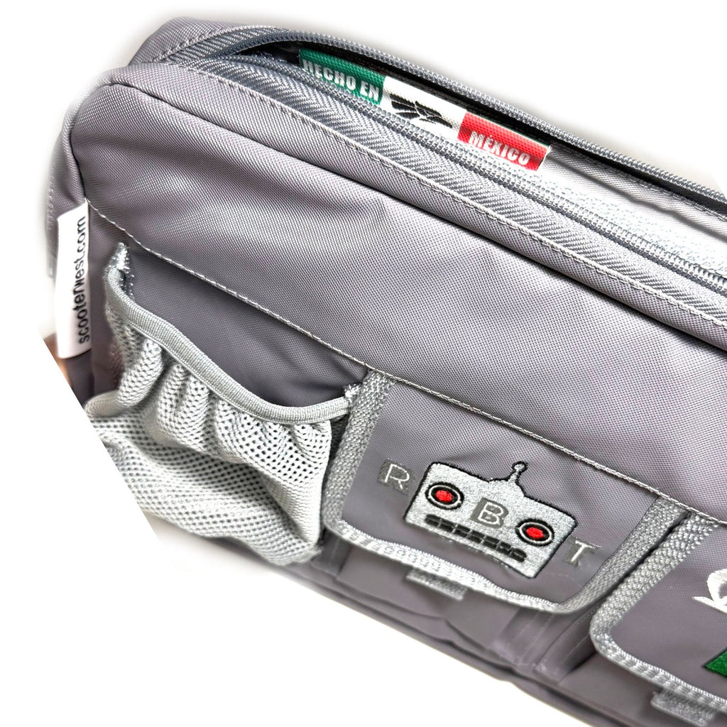 GLOVE BOX DOOR BAG "SPECIAL ROBOT GRAY EDITION" WITH LIMITED PRINT VESPA GTS GTS310 PRIMAVERA SPRINT *1 OF A 100*