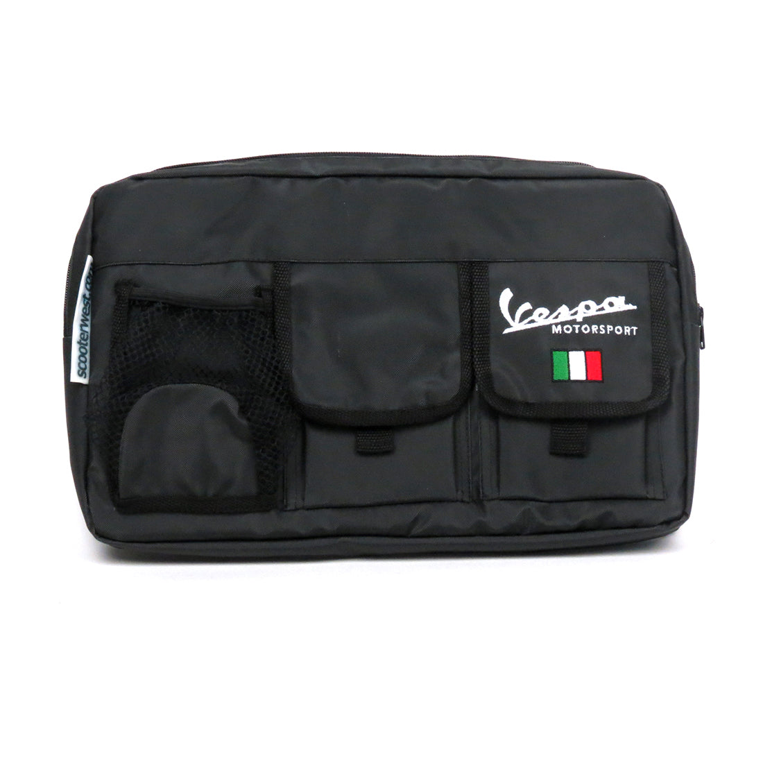 GLOVE BOX BAG BLACK VESPA GTS 200-300 GTS310 PRIMAVERA SPRINT PX  **SCOOTERWEST EXCLUSIVE**