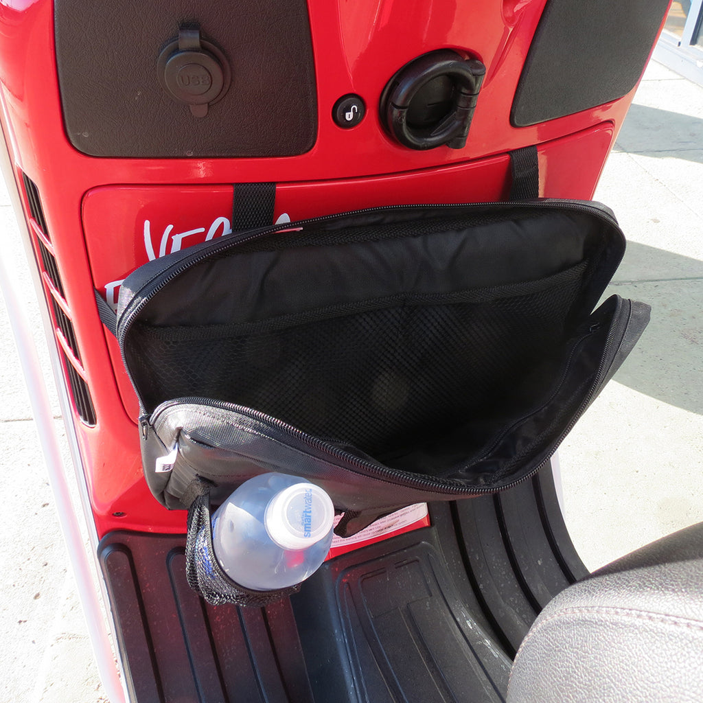 GLOVE BOX BAG BLACK VESPA GTS 200-300 GTS310 PRIMAVERA SPRINT PX  **SCOOTERWEST EXCLUSIVE**