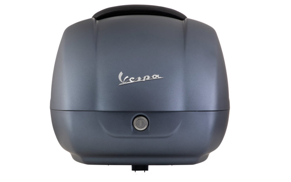 VESPA GTV TOPCASE FOR 2020 SEI GIORNI SIX DAY RACER MATTE GREY (Rack Sold Separately)  (CM273360)