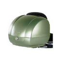 VESPA TOP CASE IN *GLOSSY PORTOFINO GREEN* TOPCASE FOR GTV W/DARK BROWN VINYL PAD (CM273330)