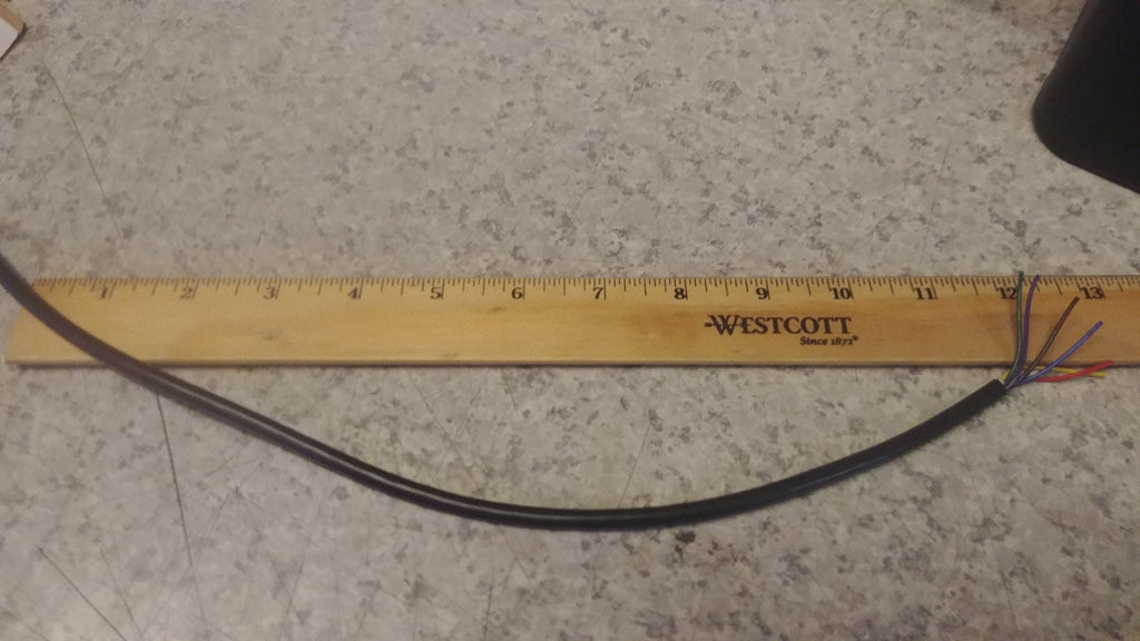 SHEATHED HARNESS FOR ADMORE MI97 OR  MI-99 (26 GAUGE, 6 CONDUCTOR) *PRICE PER FOOT*