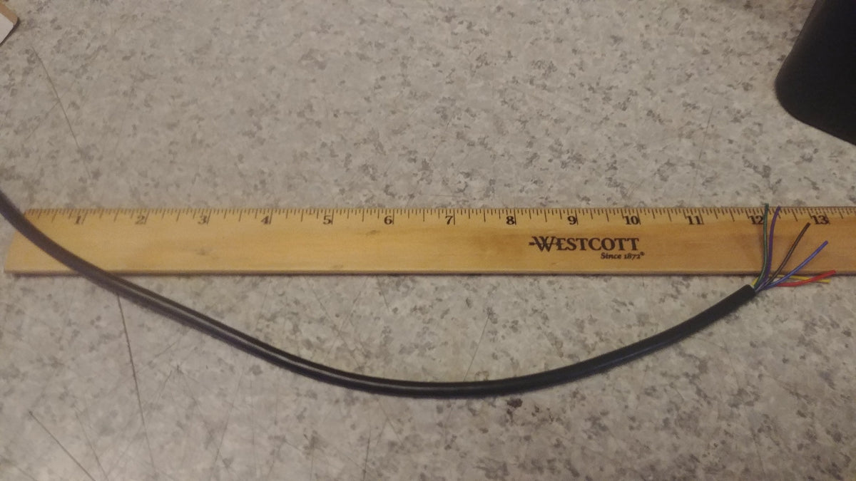 SHEATHED HARNESS FOR ADMORE MI97 OR  MI-99 (26 GAUGE, 6 CONDUCTOR) *PRICE PER FOOT*