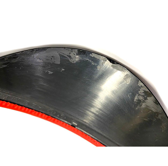 ACCESSORY **MATTE BLACK** HEADLIGHT RIM *WITH VISOR*-GT/GTS/300 SUPER (2005-2019)