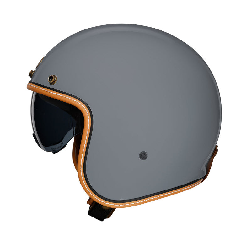 CYRIL 3/4 RETRO HELMET GLOSSY GREY