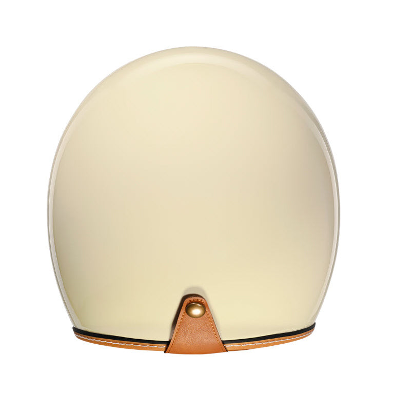 CYRIL 3/4 RETRO HELMET GLOSSY IVORY