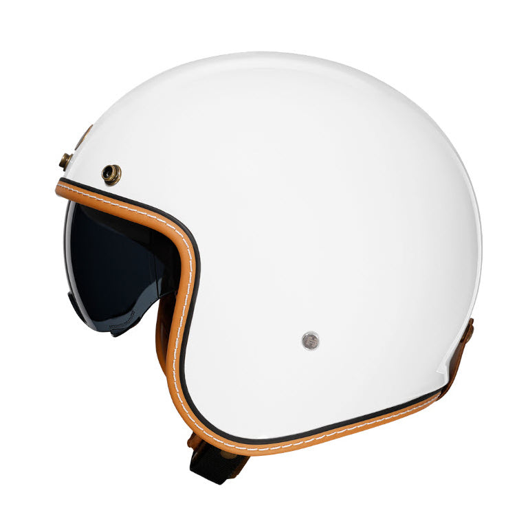 CYRIL 3/4 RETRO HELMET GLOSSY WHITE