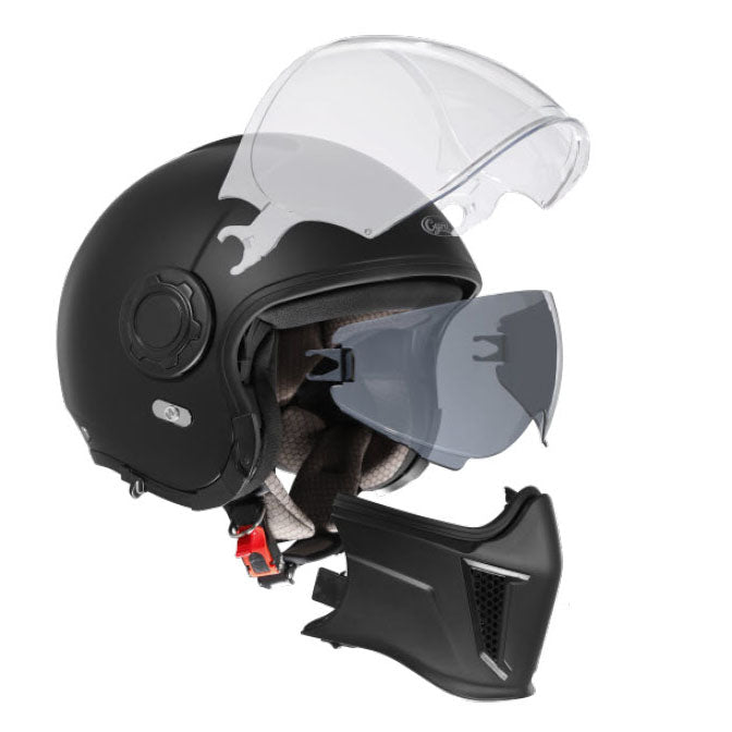 CYRIL SPECIAL OPS 4-IN-1 MODULAR HELMET MATTE BLACK