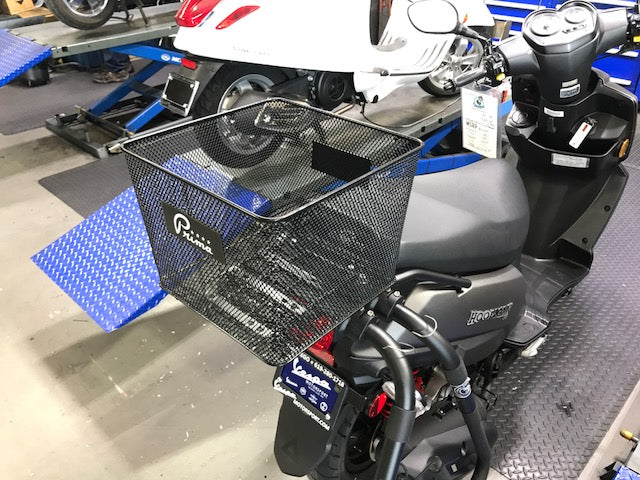Universal Metal Milk Crate Style Basket for Any Scooter