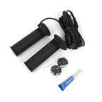 DELUXE HEATED APOLLO GRIPS FOR 7/8' BARS WITH BUILT IN TEMP BUTTON 130MM (KOSO AM111030 27-5869)