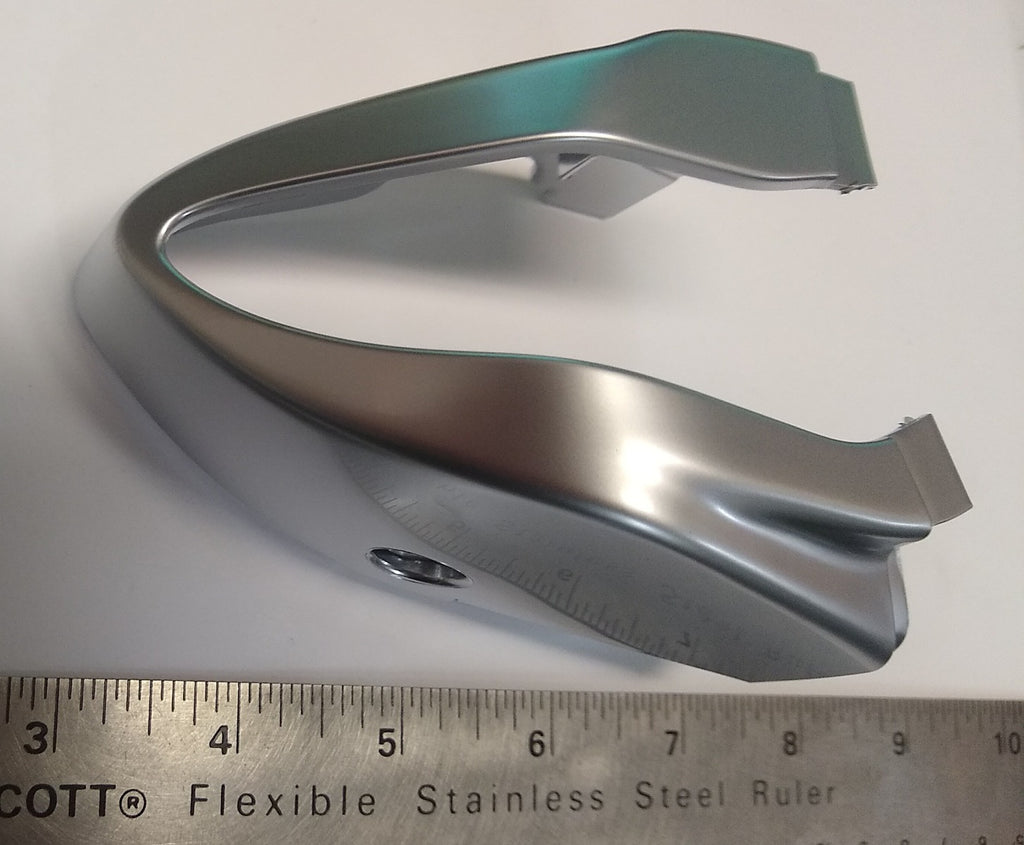 **MATTE SILVER** LEFT (L/H) FRONT HANDLEBAR COVER -  PRIMAVERA /SPRINT 50-150