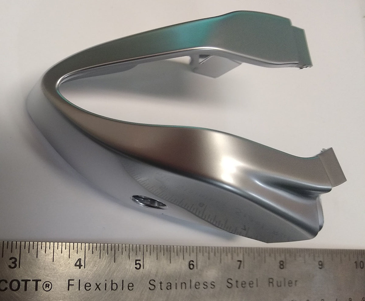 **MATTE SILVER** LEFT (L/H) FRONT HANDLEBAR COVER -  PRIMAVERA /SPRINT 50-150