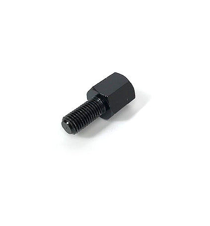**BLACK** MIRROR ADAPTER RIGHT HAND THREAD 10MM MALE TO RIGHT HAND THREAD 8MM FEMALE
