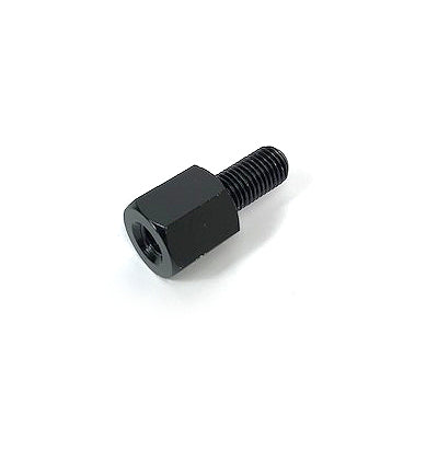 **BLACK** MIRROR ADAPTER RIGHT HAND THREAD 10MM MALE TO RIGHT HAND THREAD 8MM FEMALE