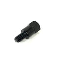 **BLACK** MIRROR ADAPTER RIGHT HAND THREAD 8MM MALE TO RIGHT HAND THREAD 10MM FEMALE (MODERN VESPA)