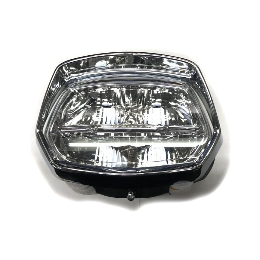 VESPA SPRINT ORIGINAL EURO LED HEADLIGHT KIT INCLUDES WIRING HARNESS & HEADLIGHT RIM