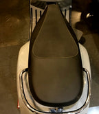 COMPLETE SEAT HPE GTS SUPERTECH 300 **DENIM TEXTURED BLACK W/YELLOW STITCHING** 2015-2020 (1B006477000C1)